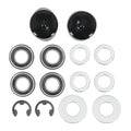 Front Wheel Hardware Kit for Husqvarna Poulan Craftsman (491334MA, 5920H, 9040H)