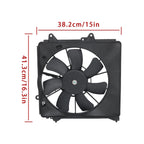 A/C Radiator Condenser Cooling Fan for Honda CR-Z (2011–2016)