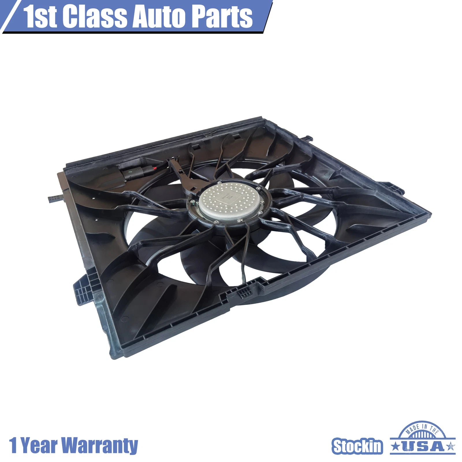 Radiator Cooling Fan Assembly for Mercedes GLE400 GLS450 GLS550 (2016–2020)