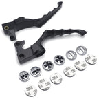 Black Skull Zombie Brake Lever for Harley Forty Eight XL1200X Iron 883 XL883N