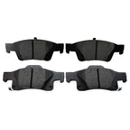 Set of 4 Akebono ProACT Rear Ceramic Brake Pads for Dodge Durango Jeep Grand Cherokee