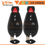 2X Key Entry Remote Fob for Jeep Cherokee (2014–2019) 4 Buttons