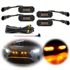 Raptor-Style Front Grill LED Lights for Toyota RAV4 (2019–2023)