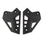 CNC Black Rear Foot Peg Heel Guard Covers for Kawasaki Z900 (2017-2019)
