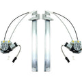 Power Window Regulator Set for Jeep Liberty (2002–2006) Rear Left & Right