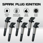 6X Ignition Coils Pack for BMW E53 E60 E63 E65 X5 545i 550i 745i (2000–2010)