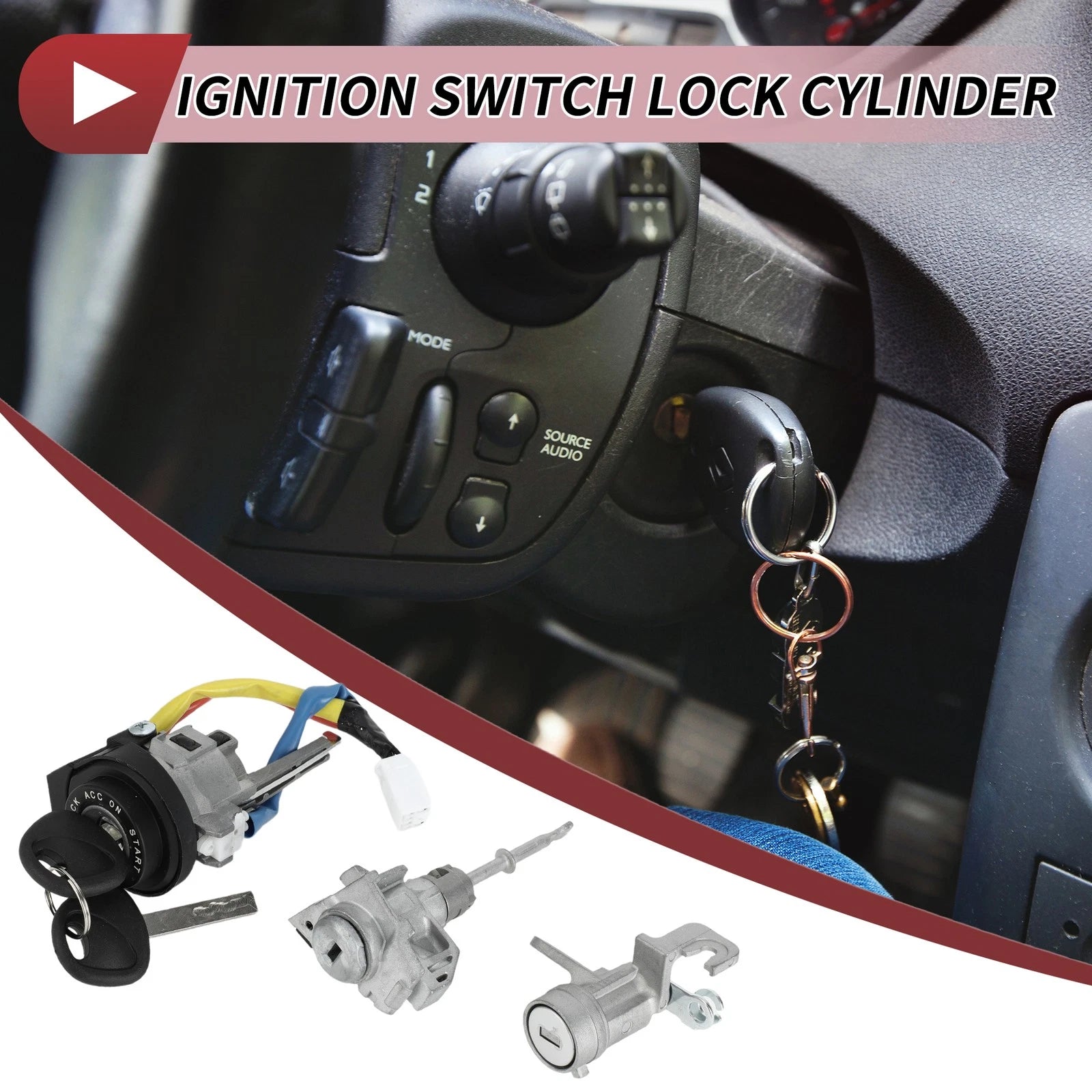 Ignition Lock Cylinder for Kia Optima (2016–2020) No. 81991-35240