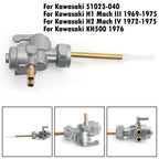 Gas Fuel Petcock Valve 51023-040 for Kawasaki H1 H2 KH500 (1969–1975)