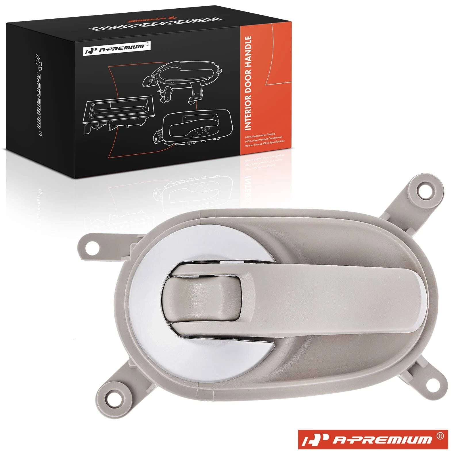 Front Right Beige Interior Door Handle for Nissan Quest (2004–2006)
