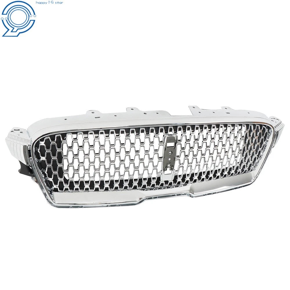 Front Bumper Upper Grille for Lincoln MKZ (2017-2019) Nickelplated