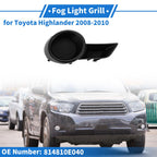 Front Bumper Fog Light Cover No. 814810E040 for Toyota Highlander (2014–2019)