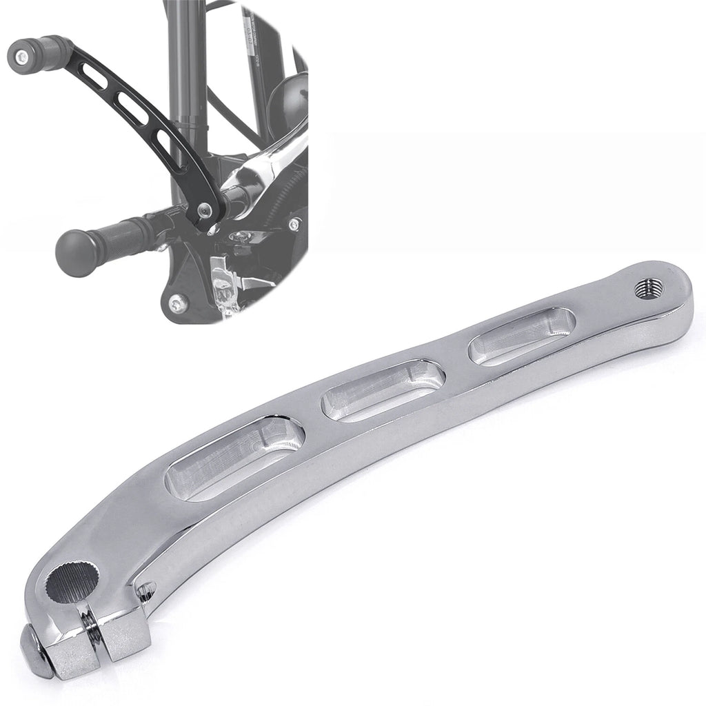 Chrome Billet Aluminum Foot Shift Lever for Harley Dyna FLD FXD FXDF (1991–2017)