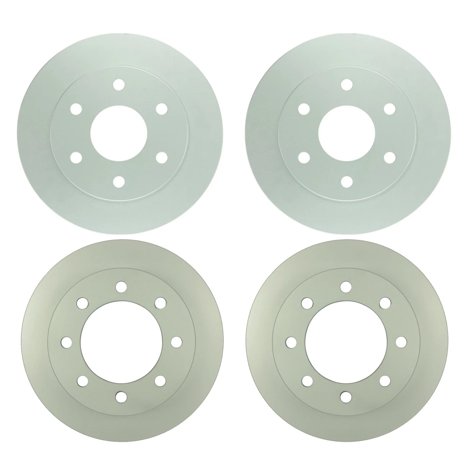 Disc Brake Rotors Kit for GMC Chevrolet (304mm Front & 329mm Rear)