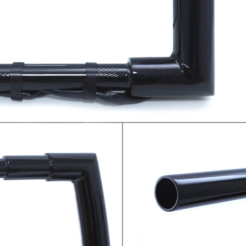 14" Prewired 32mm Ape Hanger Bar for Harley Road King FLHR (2008–2013)