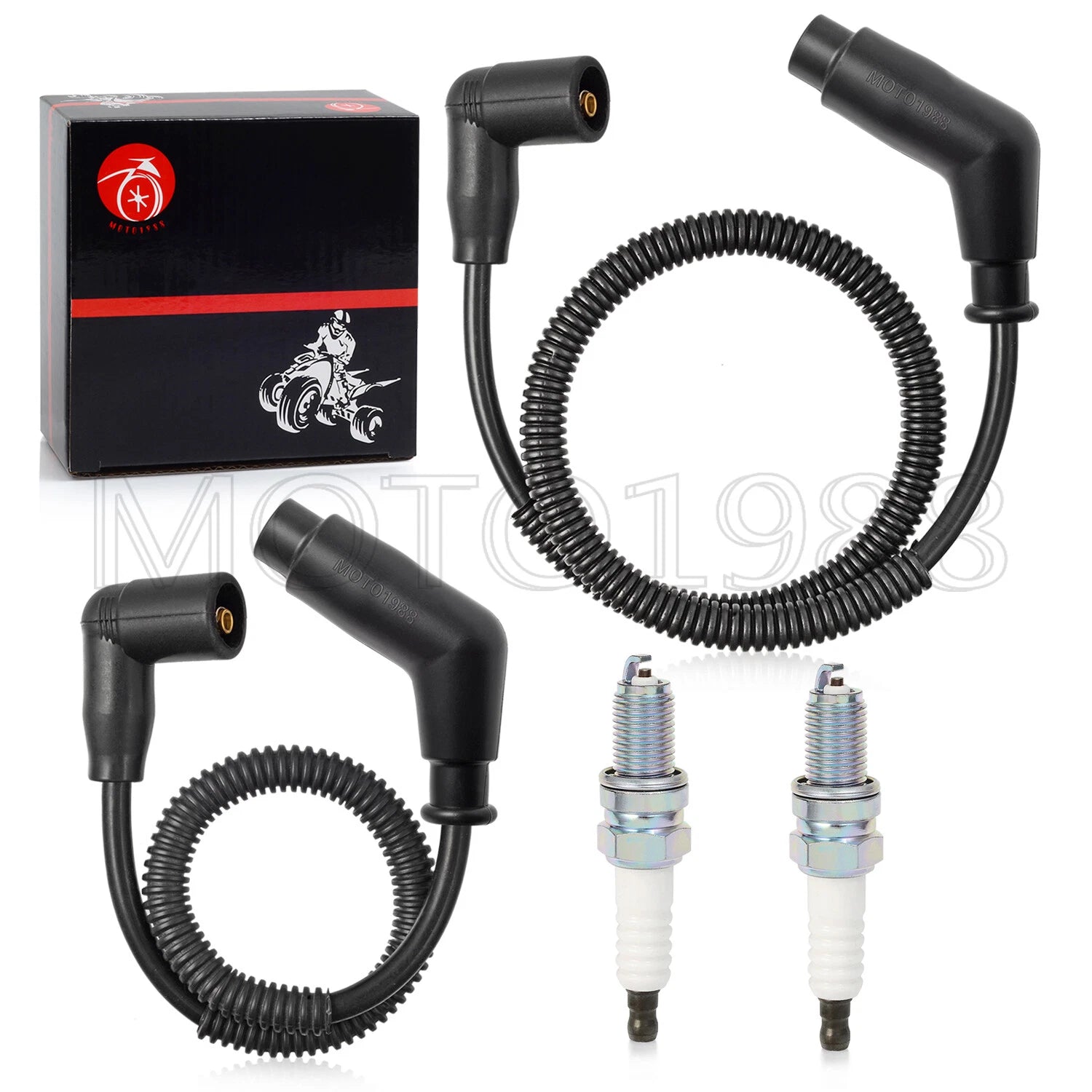 Spark Plug & Wire Cap Set for Can-Am Outlander 1000 (2012–2023)