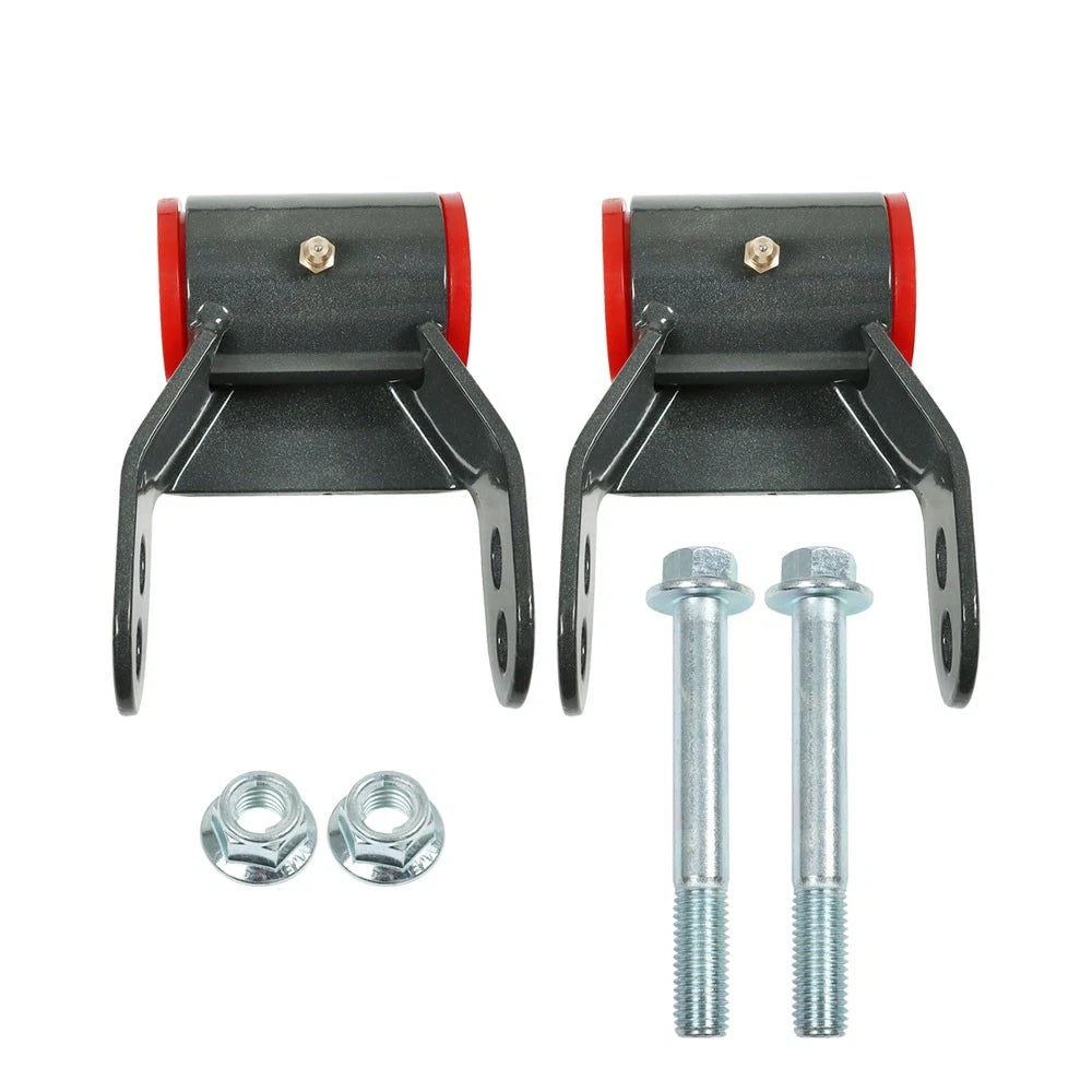 2X Lift Kit Rear Shackle for Chevy GMC K1500 K2500 (1988–1998)