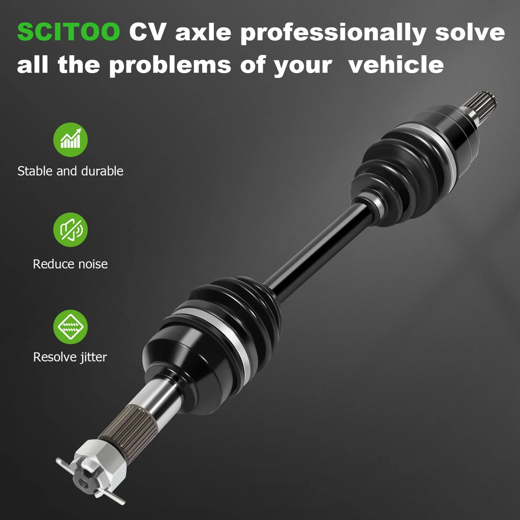 Front Driver Left CV Axle Drive Half Shaft for Honda Foreman 500 (2014–2016)