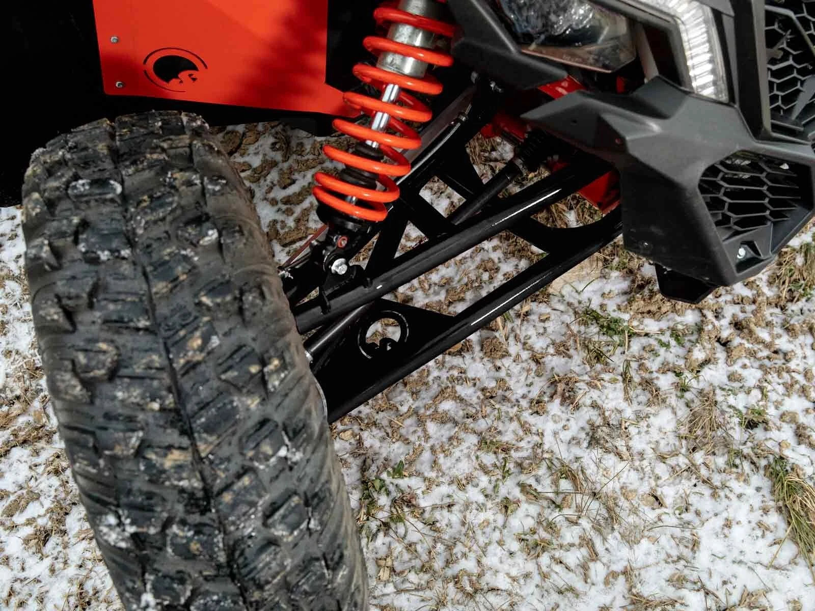 SuperATV Atlas Pro A-Arms for Can-Am Maverick X3 (2017–2023) - Black