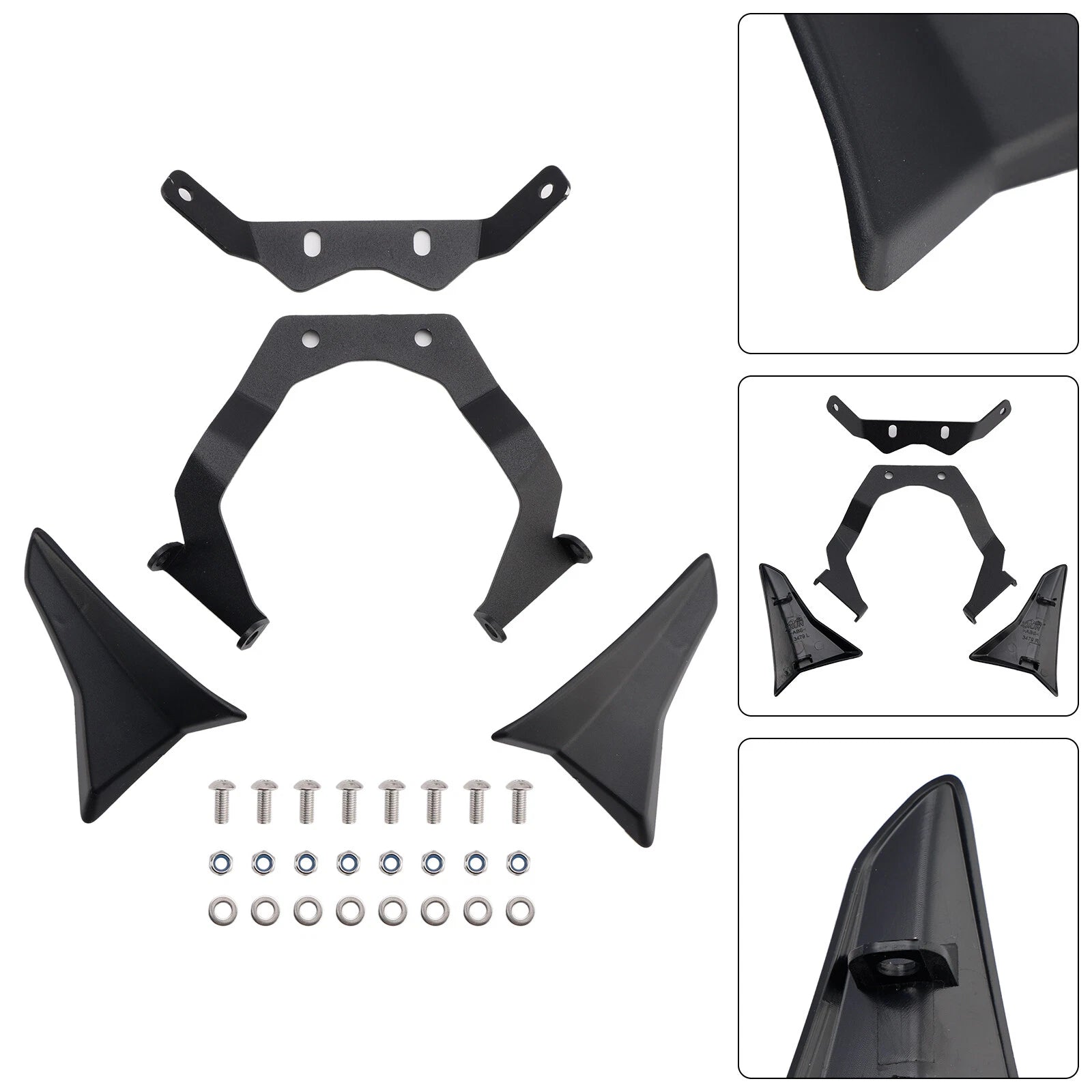 Front Beak Extension for Honda CB750 Hornet (2023–2024) Black