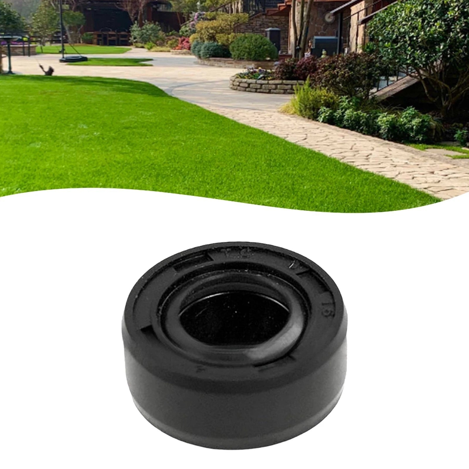8x22x7mm Dual Lip Rubber Oil Seal for Chainsaw Lawn Mower (Fits )