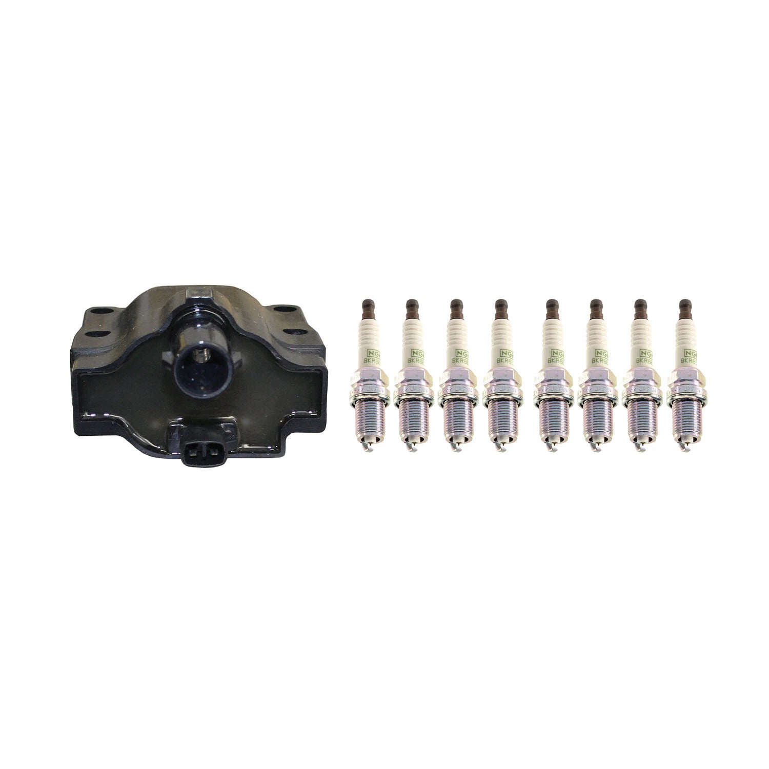 Set of 8 Hitachi Ignition Coils & NGK Platinum Spark Plugs for LS400 SC400 (1990–2000)