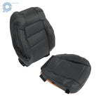 Leather Driver Seat Cover for Ford Mustang (2015–2023) Perforated Black