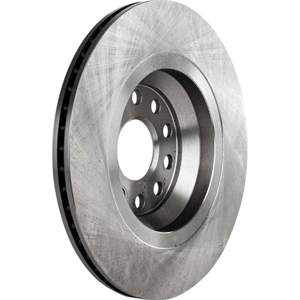 Brake Rotor and Pad Kit for Volkswagen Golf (2016–2016) Rear Solid 2-Wheel Set