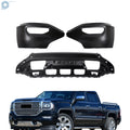 Front Bumper Face Bar for GMC Sierra 1500 (2016–2018) Split Steel