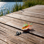 Fishing Lure Frog Topwater 14.7cm 10.4g Double Hooked Slow Sink