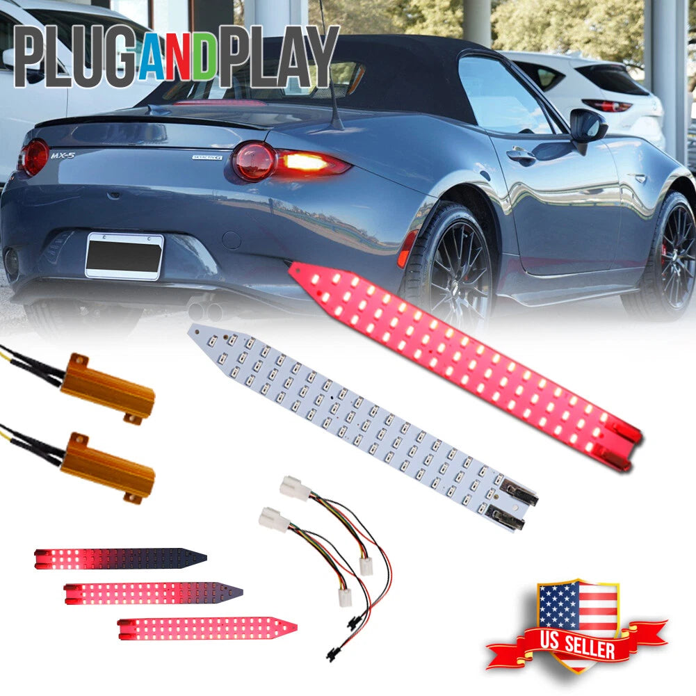 Red LED Sequential Turn Signal Kit for Mazda MX-5 ND (2016–2023)