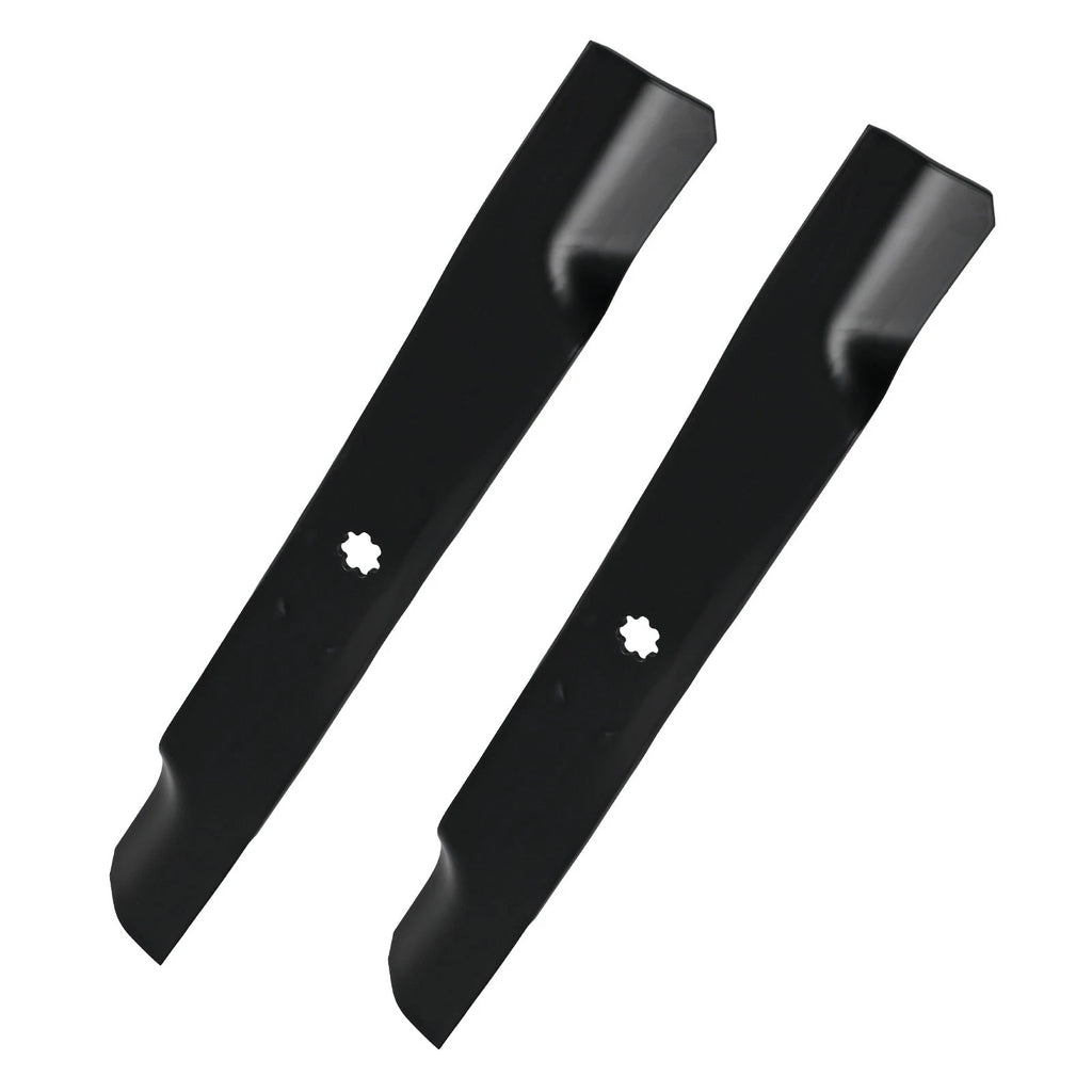 2X Lawn Mower Blade for John Deere 15.5-38H 1646H 100 102 105 AM141034