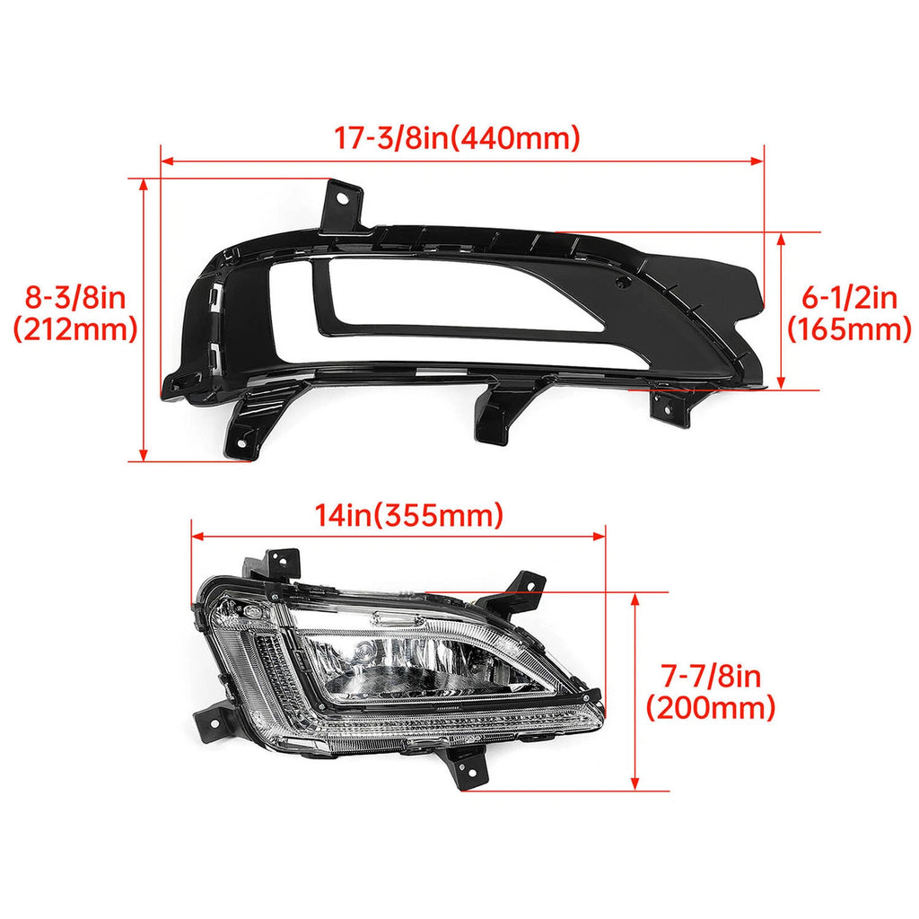 LED Fog Lights for Hyundai Tucson (2019-2021)