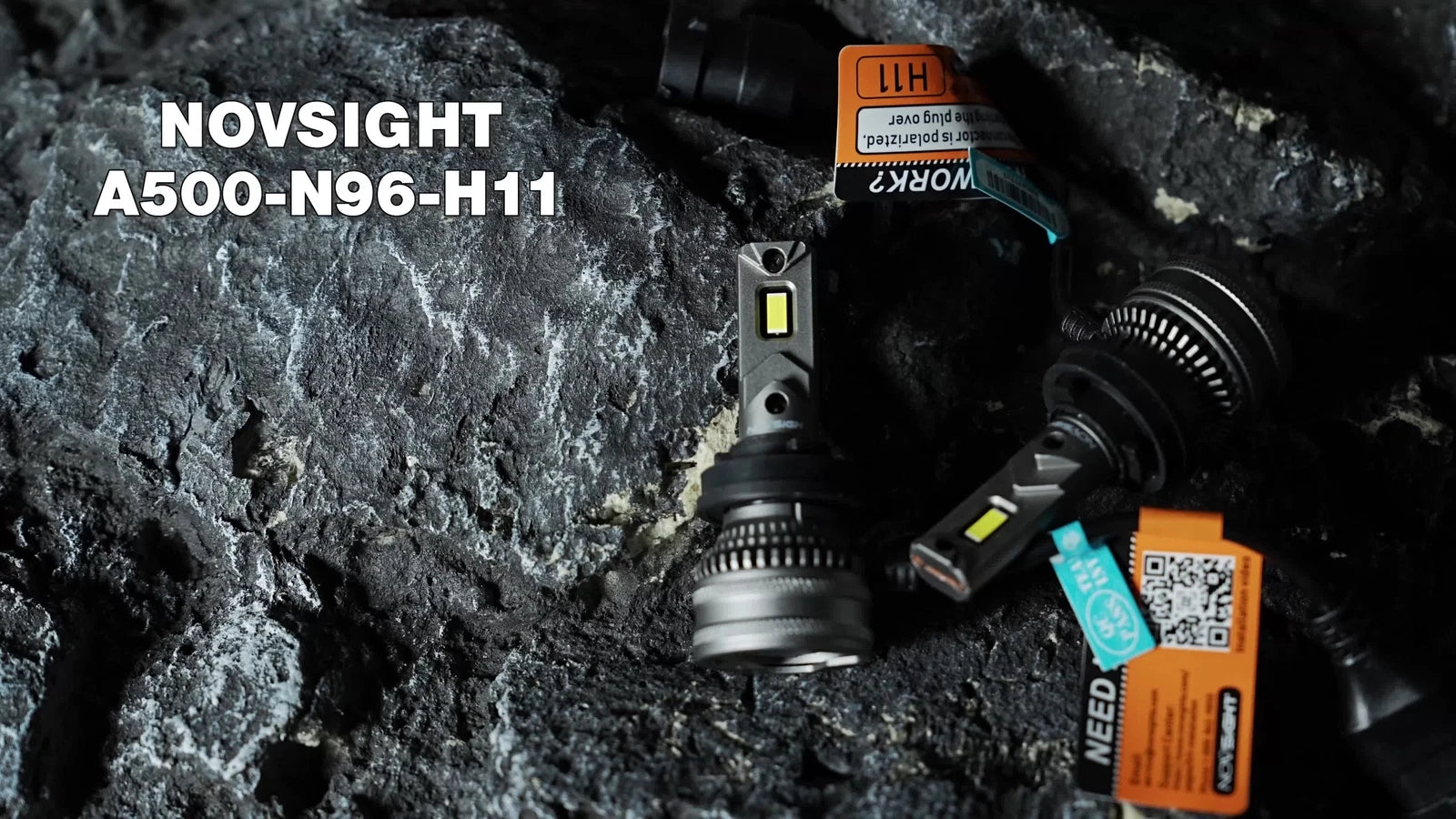 2X 9004 LED Headlight Bulb Conversion Kit for