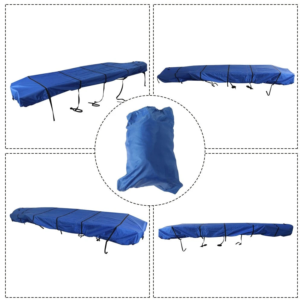 Heavy Duty Waterproof Trailerable Jon Boat Cover for 16Ft Boat (16FT)