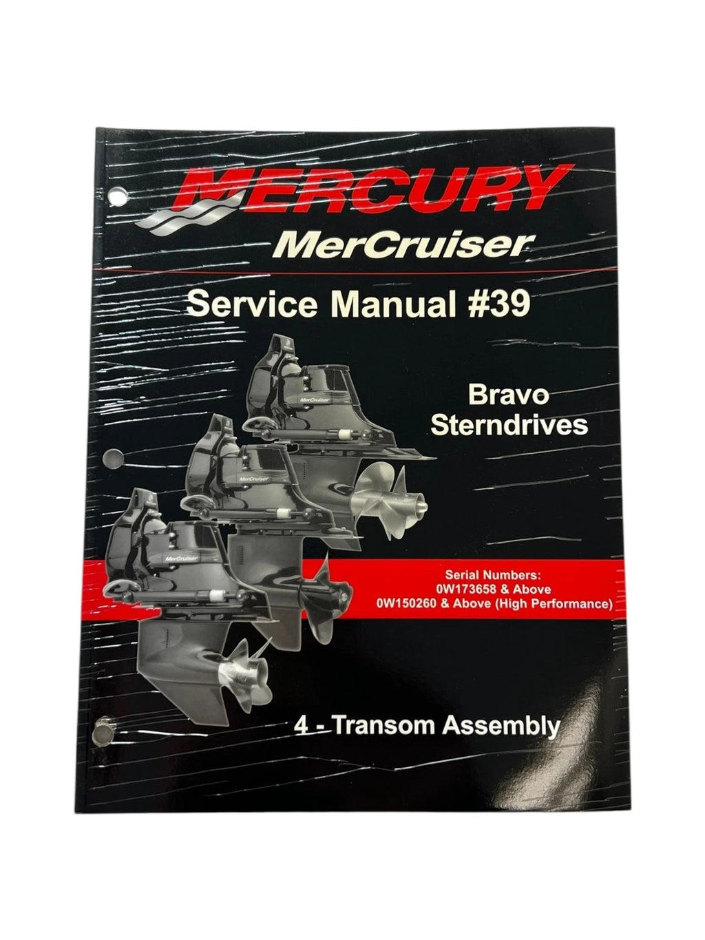 Bravo Sterndrive Transom Assembly for Mercury (1990–1990) 90-865612040