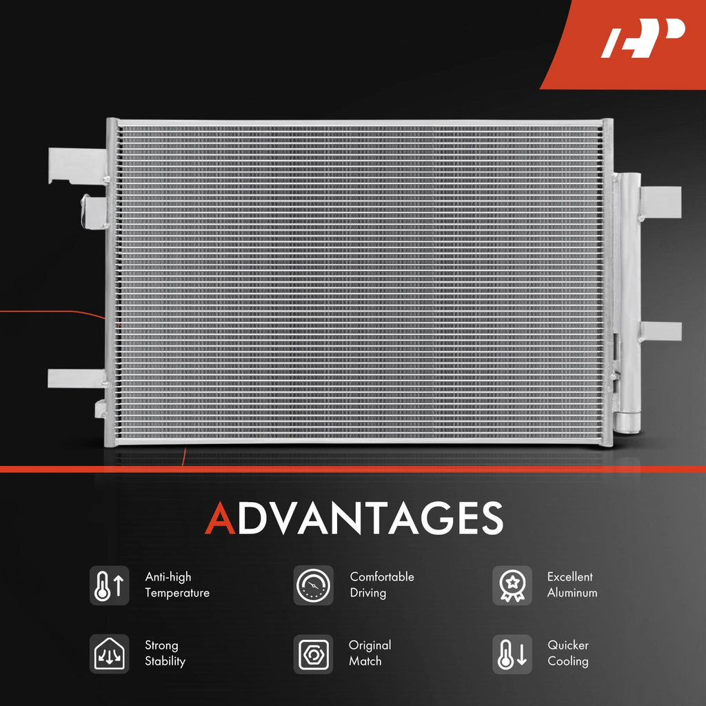 A/C Condenser with Receiver Drier for Subaru Crosstrek (2018-2021)