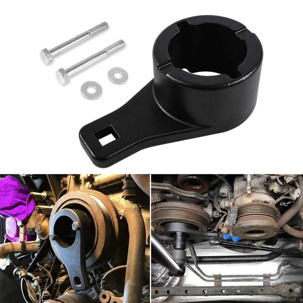 Crankshaft Holder Tool Set for Toyota Lexus (Harmonic Damper Pulley)