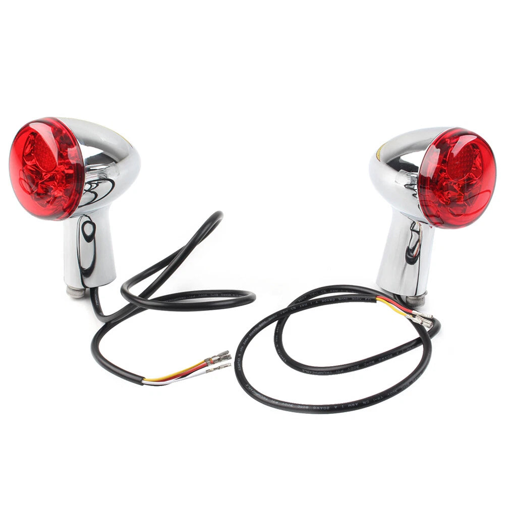 2X Rear Turn Signal Brake Running Light for Harley Sportster XL 883 1200 (1992–2022)