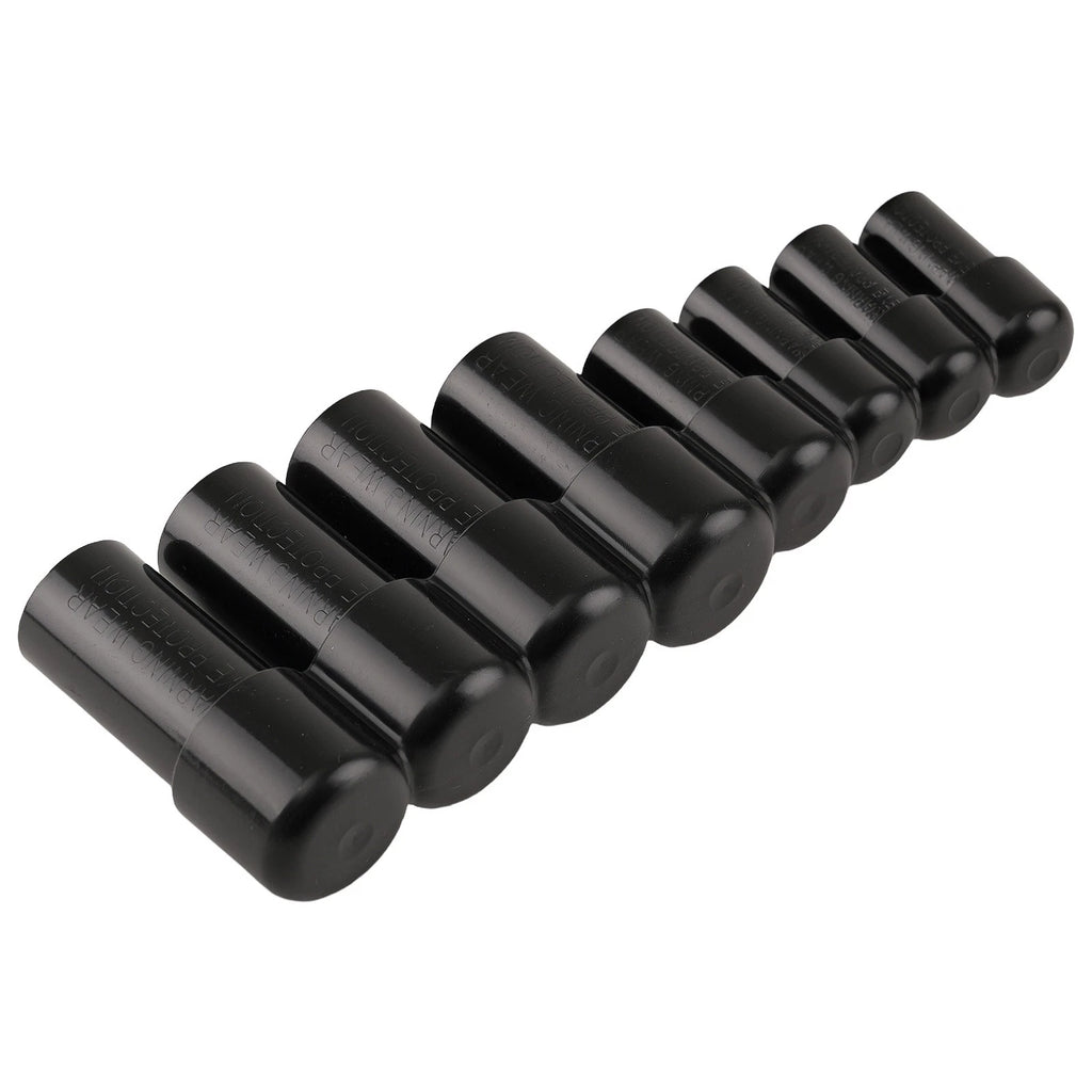 Set of 8 Tap Sockets for Standard Metric Thread 1/8-1/2in NPT