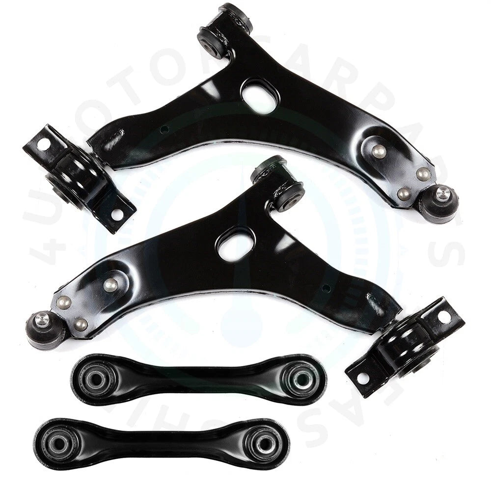 Set of 4 Front Lower Control Arms and Ball Joints for Ford Focus (2000–2004)
