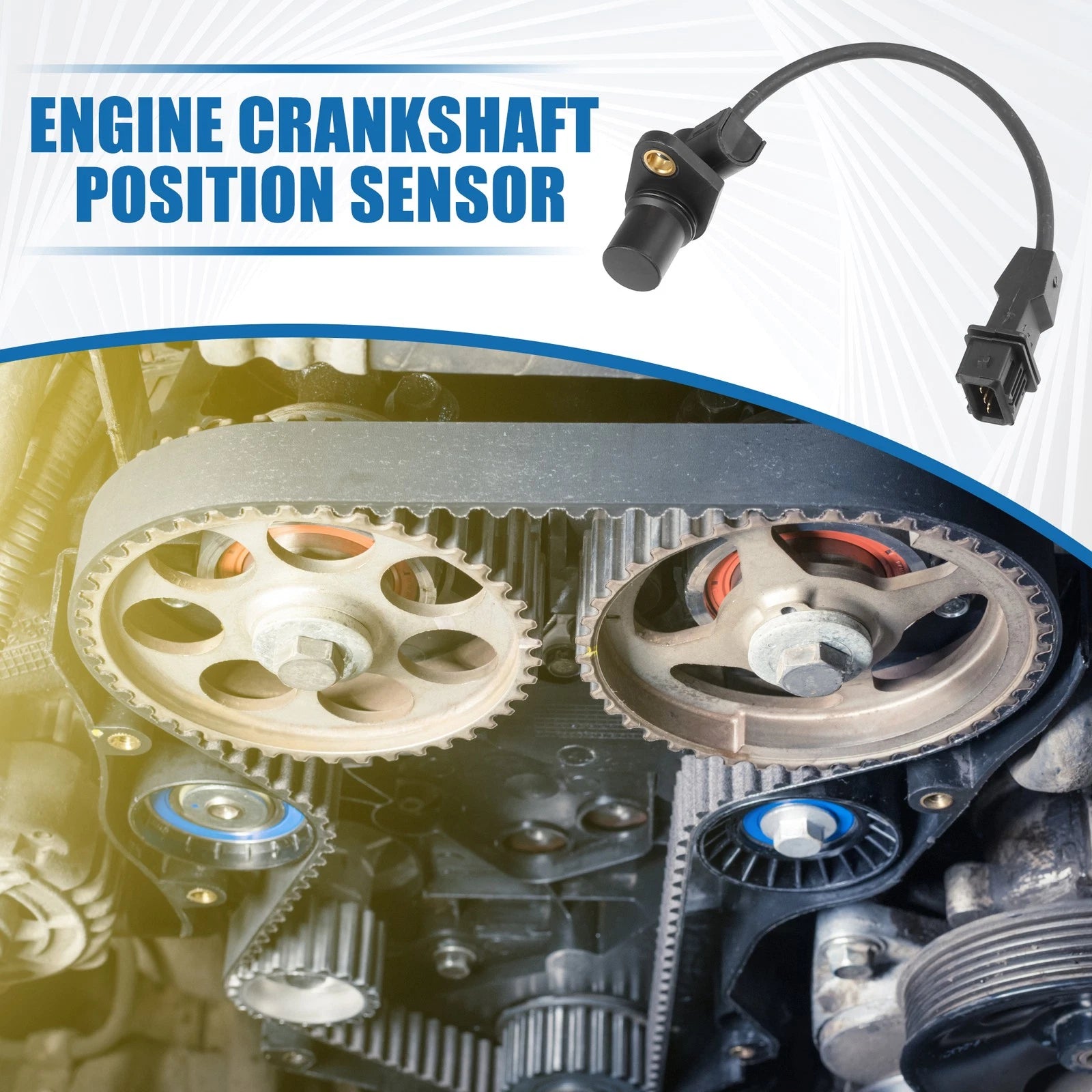 Crankshaft Position Sensor No. 39180-37150 for Hyundai Sonata (1999–2005)
