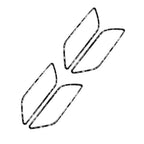 4 x Interior Door Handle Bowl Cover Trim for Audi A3 S3 RS3 (2013-2020)