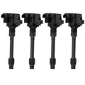 4x Ignition Coils Set for Honda Accord Civic CR-V Acura RDX TLX (2008–2018)
