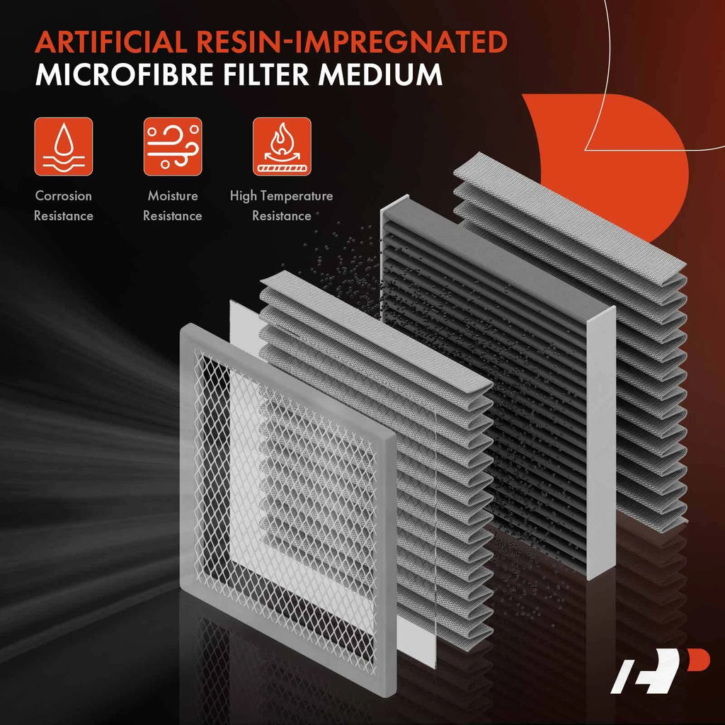 2x Engine Air Filter for Toyota Camry Venza (2007-2017) (2009-2016)