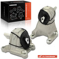 2X Front Engine Motor Mount for Jeep Wrangler JL (2018–2020) 3.6L