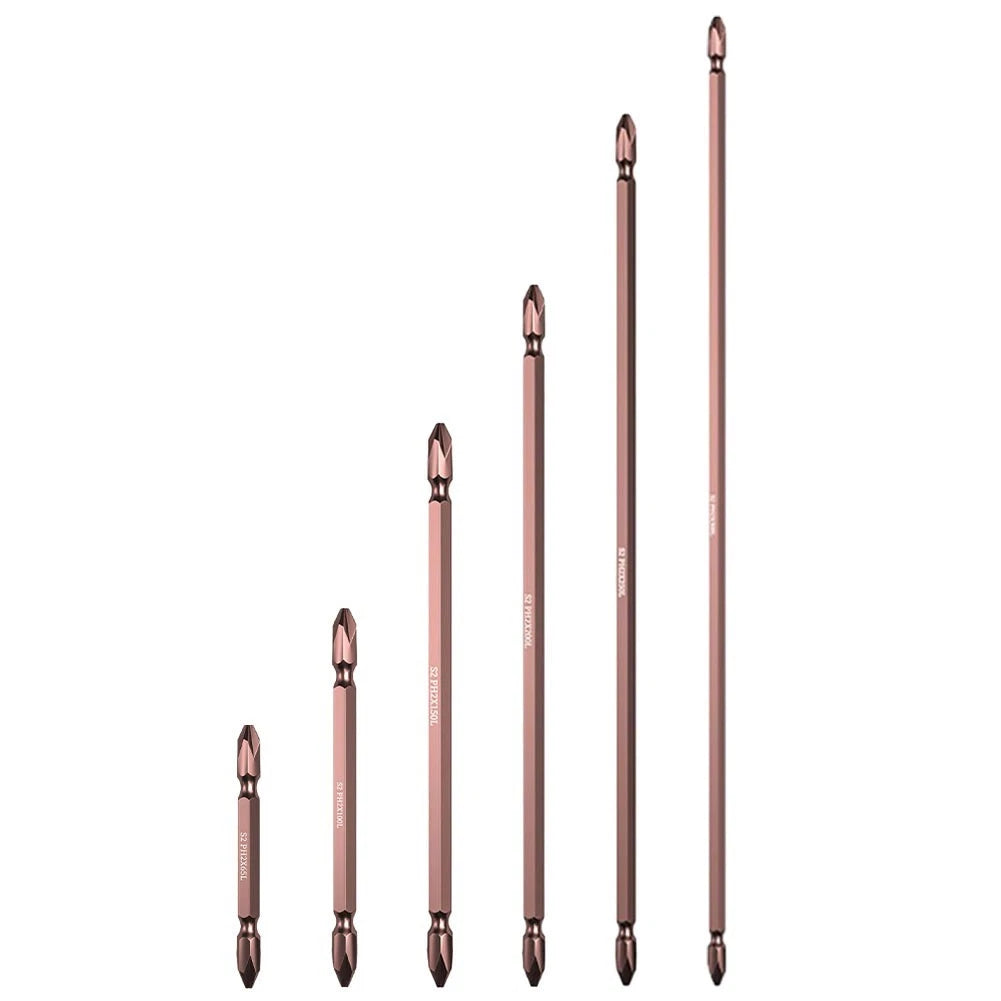 Alloy Steel Magnetic Screwdriver Bits PH2 for Automotive Use