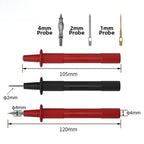 Test Probes for Multimeter with 4mm Banana Connectors and 1mm 2mm Tips