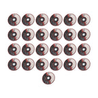 25 Pack Metal and Stainless Steel Cut Off Wheels for Die Grinders (4"x1/16"x3/8")