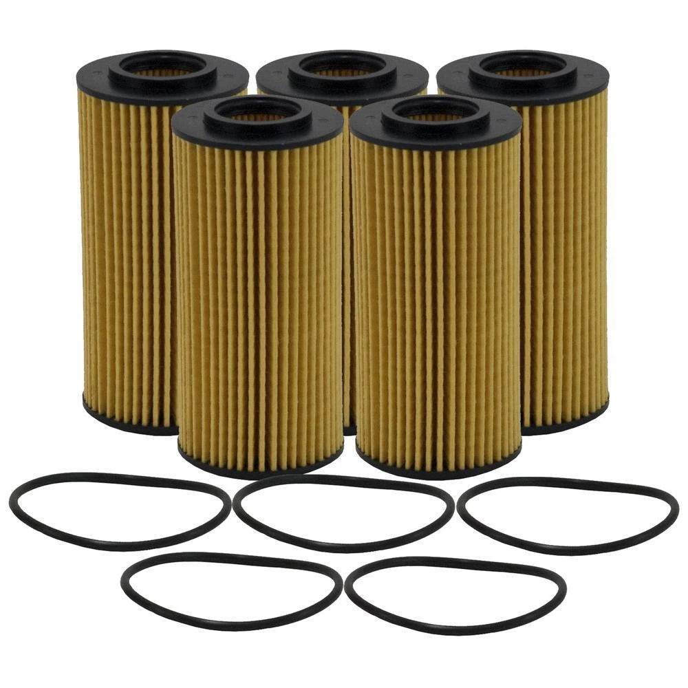 Wix WL10024 Engine Oil Filter Kit for (5 Pieces)