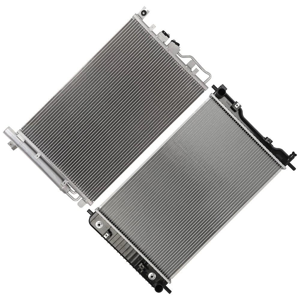 Cooling Radiator and AC Condenser for Chevrolet Equinox (2010-2015)